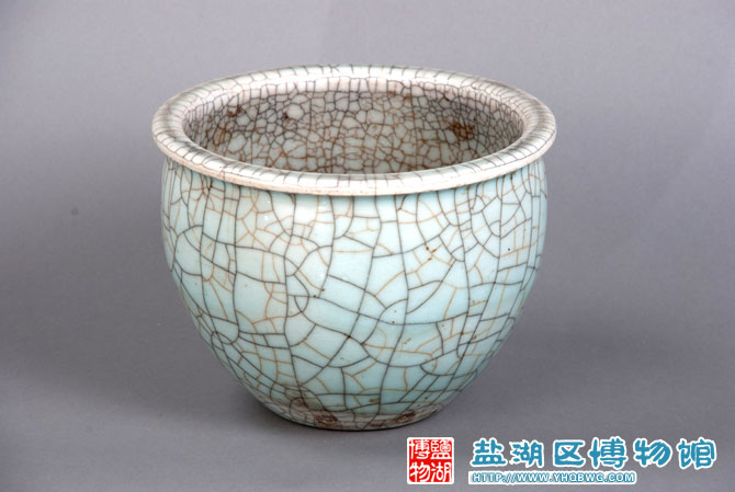 青釉仿哥钵