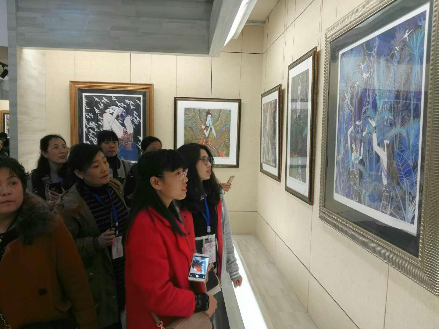 运城学院继续教育学院组织学员来我馆参观学习