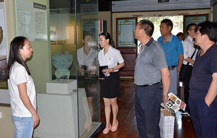 运城师范高等专科学校在我馆开展主题党日活动