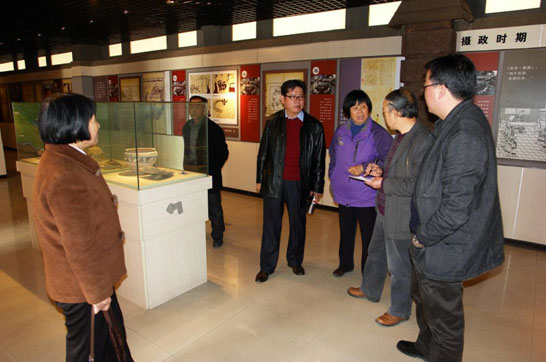 老领导、老专家为我馆展厅改造提升工程建言献策
